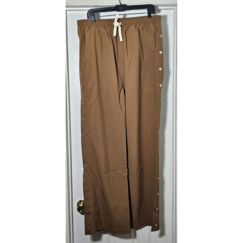 Mnml Side Snap Pants Men's Size 32 Brown